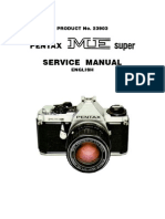 Pentax ME super service manual