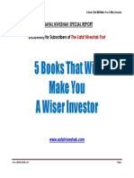 5 Books That Will Make You A Wiser Investor