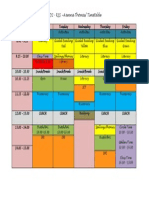 Timetable ID2 2014-2015
