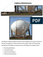 LPG Sphere Maintenance