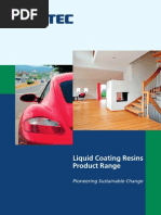 Technology Liquid Coating Resins Liquid Coating Resins Product Range Emea English