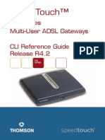 SpeedTouch 500 CLI Reference Guide