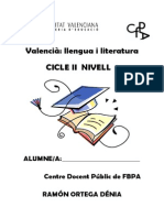DOSSIER Valencià 1r GES 2014-2015 PDF