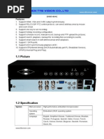 DVR5404C Specification-TTB Vision Co.