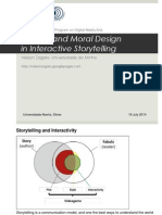 Choice and Moral Design in Interactive Storytelling