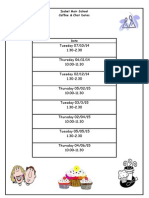 Isobel Mair School Coffee & Chat Dates