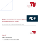 08: Data Reconciliation and Parameter Estimation Optimization in Process Sciences