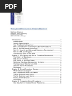 Writing Stored Procedures For Microsoft SQL Server