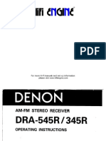 Hfe Denon Dra-345r 545r