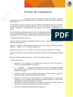 Definicion Indicadores PDF