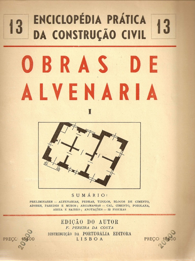 Técnicas e Materiais de Alvenaria | PDF | Argamassa (alvenaria) | Tijolo