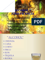 Alcohol y Adolescencia