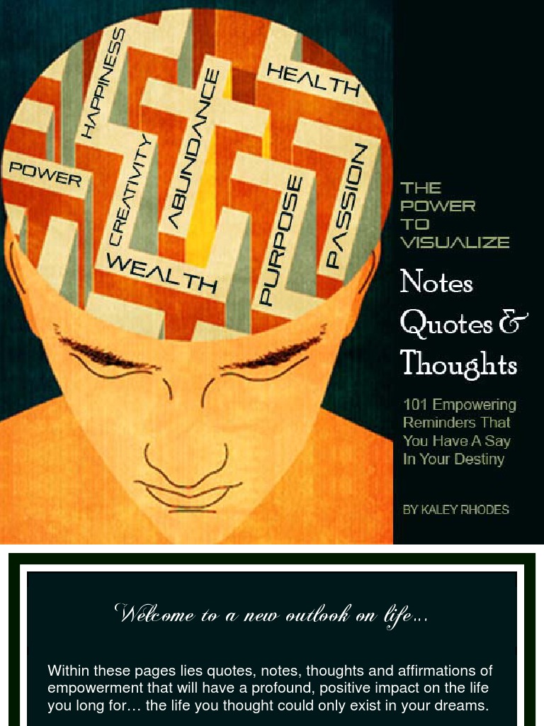 Empowering Thoughts and Affirmations | PDF | Thought | Attention