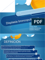 Displasia Broncopulmonar