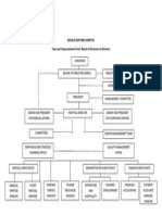 Manila Doctors Hospital Top Level Organizational Chart (Board of Directors To Division)
