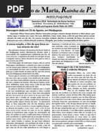 Eco de Maria, Rainha da Paz 233 A