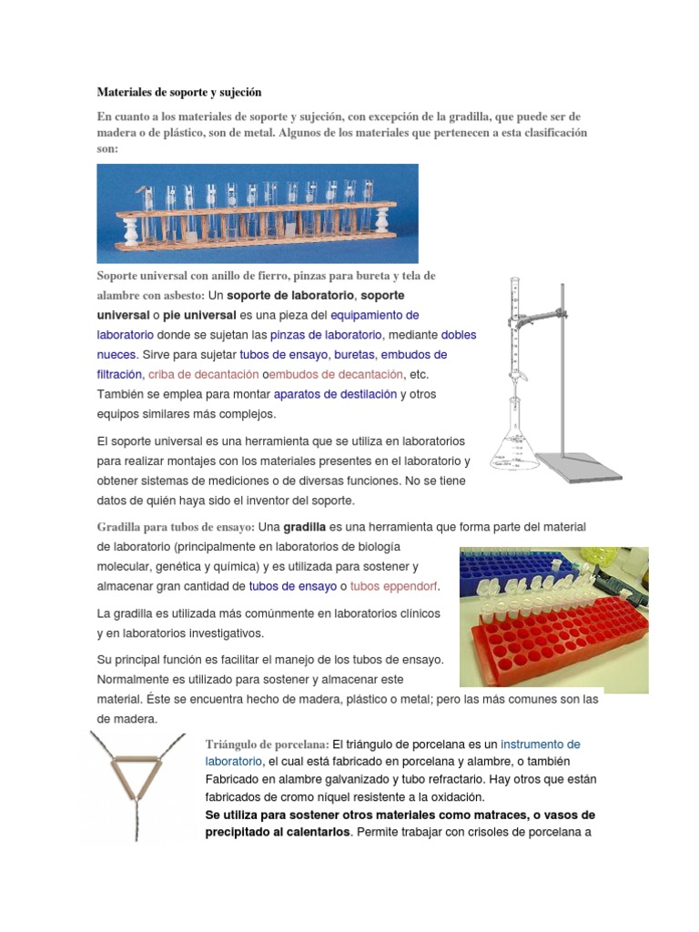 de Soporte y PDF | Laboratorios | Herramientas