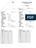 FORM - Altfix Daily Sales Report