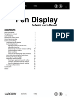 Pen Display: Software User's Manual