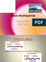 Wave Propagation: Areeba Shujaat (2012-TE-16)