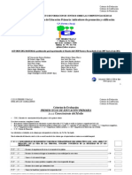 Criterios de Evaluación Conocimiento Medio 1 Er Ciclo