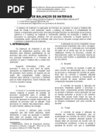 Conceitos de Balanços Materiais