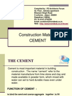 Construction Material CEMENT