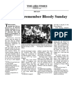 Bloody Sunday - TIMES Article PDF