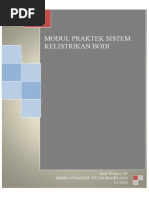 Modul Praktek Kelistrikan Body BUDI Print