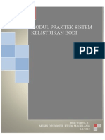 Modul Praktek Kelistrikan Body BUDI Print