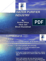 Indian Water Purifier Industry