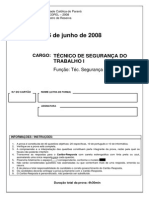 Pontifícia Universidade Católica do Paraná – Concurso Público COPEL – 2008.pdf