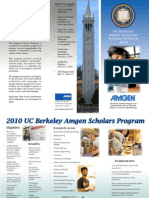 2010 UCB Amgen Scholars Program Brochure