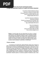 Papel Da Expressão Gráfica No Projeto de Produto Industrial