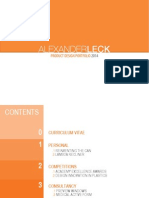 Alexander Leck Product Design Portfolio 2014