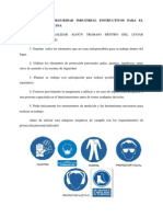 Manual de Seguridad Industrial y Plan de Mantenimiento