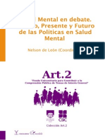 De León, Nelson (Salud Mental en Debate. Pasado, Presente y Futuro de Las Polìticas en Salud Mental)