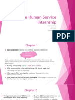 The Human Service Internship Presentation