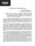ABREU, João Leitão. a Discrição Administrativa