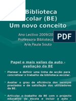 Sessão 4 - Práticas e Modelos de Avaliação em BE