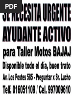 Carta Poder - Para Tramite Con Edelnor