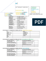 Verbs Like Llamarse_worksheet