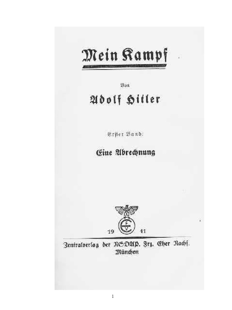 Mein Kampf