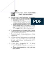 11 - Substantive Tests of Property, Plant and Equipment