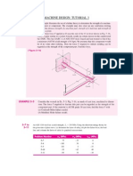 Machine Design Tutorial 3: Tips