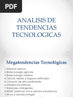 Analisis de Tendencias Tecnologicas