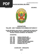 Uso y Manejo de Armas de Fuego