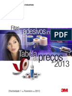 Tabela de Precos Fitas e Adesivos Industriais 2013 v2 Jul2013