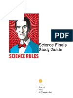 Science Study Guide 2014