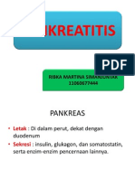 PANKREATITIS AKUT DAN KRONIS